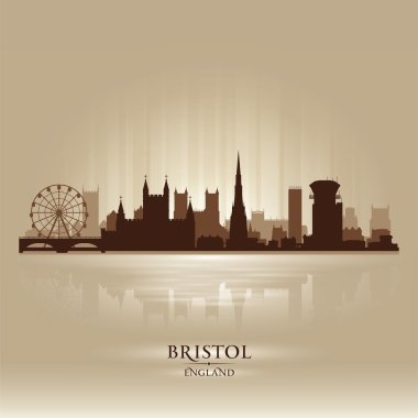 Bristol İngiltere silueti