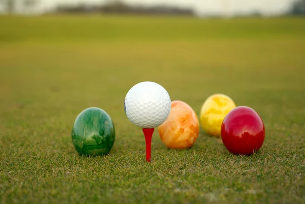 Golf Pasen — Stockfoto