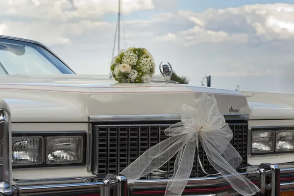 Carro de casamento — Fotografia de Stock