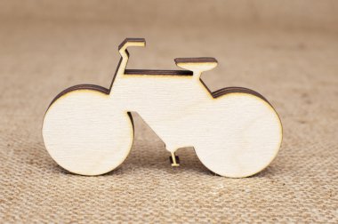 ahşap Bisiklet şekil