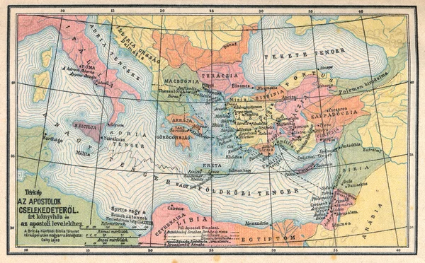 Mapa de la Biblia antigua 2023