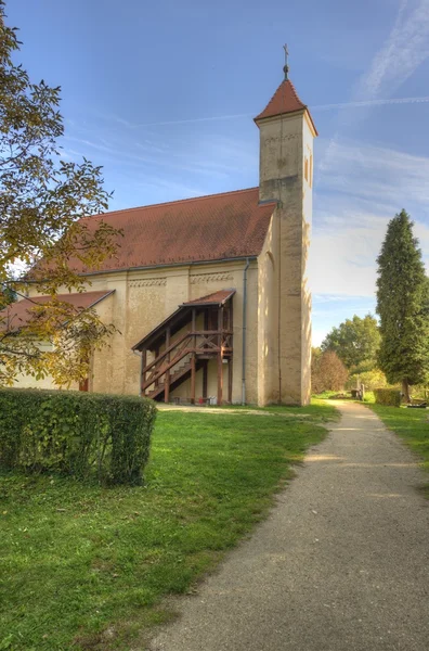 Igreja Gótica na Hungriagotický kostel v Maďarsku — Φωτογραφία Αρχείου