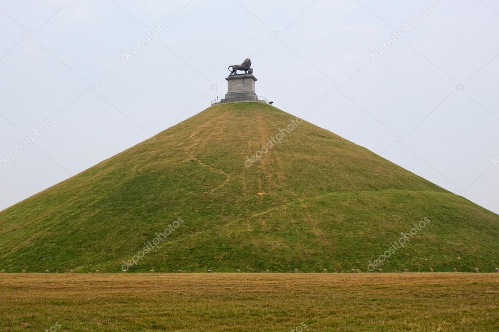 Statue at battlefield of Waterloo, Belgium