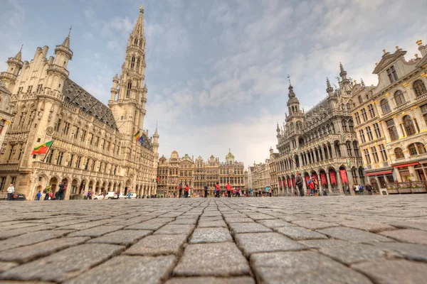 Grand Place - Bruselas, Bélgica —  Fotos de Stock