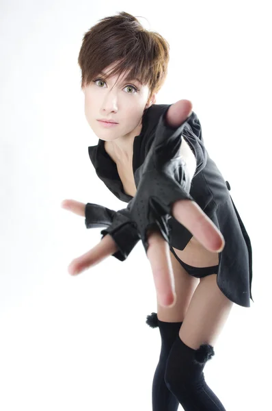 Cosplay gilr in anime stile Stock Picture