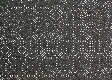 Arkaplan için siyah paspasın beyaz noktalar deseni.