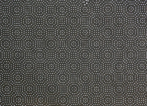 White Dots Muster Der Schwarzen Matte Zurück Verwendung Für Den — Stockfoto
