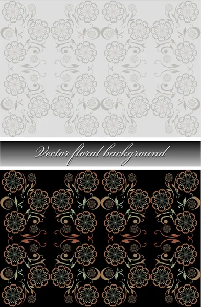 Vector floral achtergrond — Stockvector