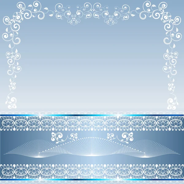 Abstract background with ornaments — Stock Vector