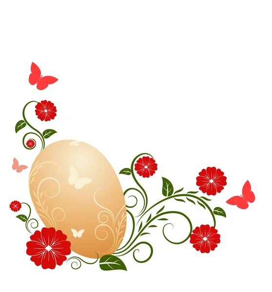 Easter background with patterns — Stock Photo, Image