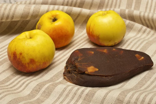 Ser tradycyjnych litewskich jabłko Zdjęcie Stockowe