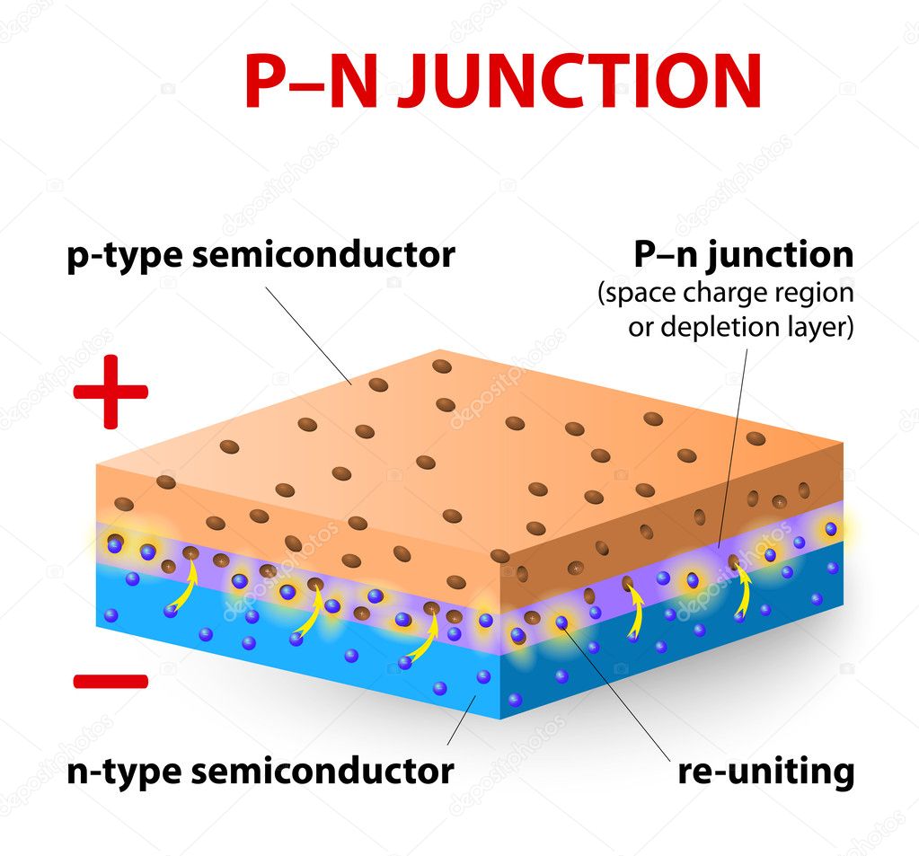 Pn Junction. How Does This Work Stock Vector Image By ©edesignua 30695505 