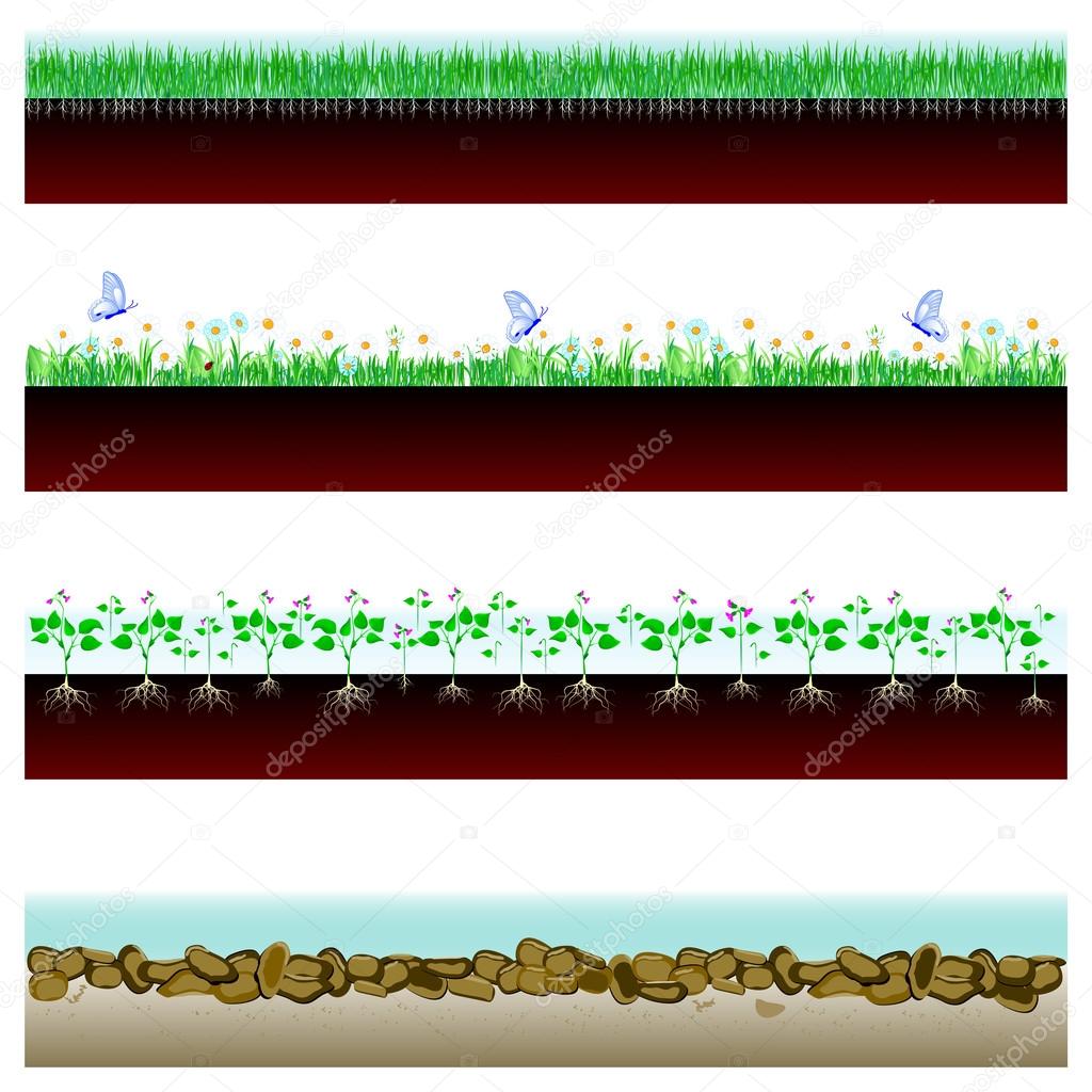 Banner soil cutaway