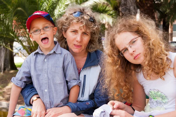 Family on vacation — Stock Photo, Image