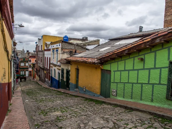 Bogota Colombia May 2016 Colourful Houses Bogota — Stockfoto