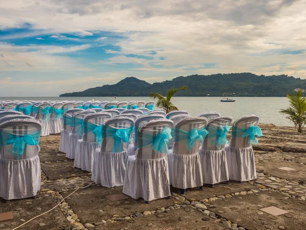 Ambon Indonesia February 2018 Weeding Party Luxury Resort Tropical Island — 스톡 사진