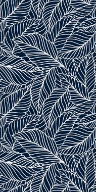 Hassas yaprakları olan zarif, pürüzsüz bir desen. Kumaş, duvar kağıdı, baskı, kapak, pankart ve davetiye için Vektör El çiçek arkaplanı çizdi.