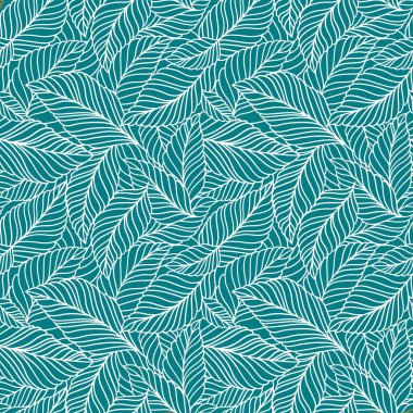 Hassas yaprakları olan zarif, pürüzsüz bir desen. Kumaş, duvar kağıdı, baskı, kapak, pankart ve davetiye için Vektör El çiçek arkaplanı çizdi.