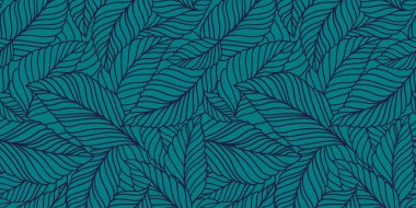 Hassas yaprakları olan zarif, pürüzsüz bir desen. Kumaş, duvar kağıdı, baskı, kapak, pankart ve davetiye için Vektör El çiçek arkaplanı çizdi.