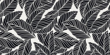 Hassas yaprakları olan zarif, pürüzsüz bir desen. Kumaş, duvar kağıdı, baskı, kapak, pankart ve davetiye için Vektör El çiçek arkaplanı çizdi.