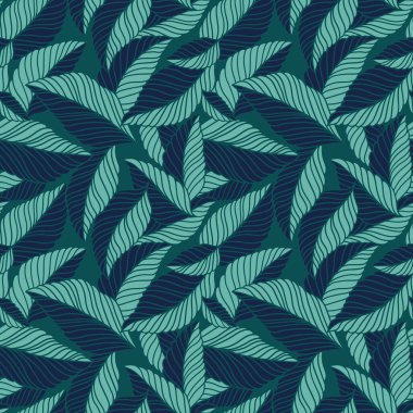 Hassas yaprakları olan zarif, pürüzsüz bir desen. Kumaş, duvar kağıdı, baskı, kapak, pankart ve davetiye için Vektör El çiçek arkaplanı çizdi.