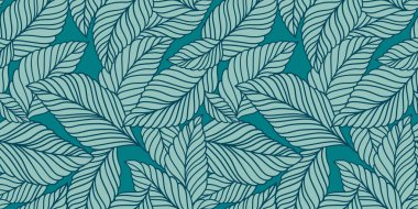 Hassas yaprakları olan zarif, pürüzsüz bir desen. Kumaş, duvar kağıdı, baskı, kapak, pankart ve davetiye için Vektör El çiçek arkaplanı çizdi.