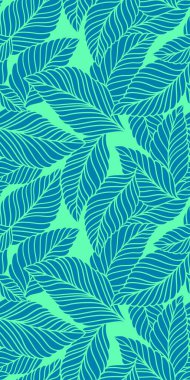 Hassas yaprakları olan zarif, pürüzsüz bir desen. Kumaş, duvar kağıdı, baskı, kapak, pankart ve davetiye için Vektör El çiçek arkaplanı çizdi.