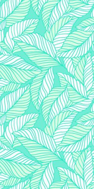 Hassas yaprakları olan zarif, pürüzsüz bir desen. Kumaş, duvar kağıdı, baskı, kapak, pankart ve davetiye için Vektör El çiçek arkaplanı çizdi.