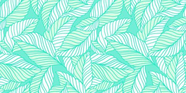 Hassas yaprakları olan zarif, pürüzsüz bir desen. Kumaş, duvar kağıdı, baskı, kapak, pankart ve davetiye için Vektör El çiçek arkaplanı çizdi.