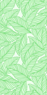 Hassas yaprakları olan zarif, pürüzsüz bir desen. Kumaş, duvar kağıdı, baskı, kapak, pankart ve davetiye için Vektör El çiçek arkaplanı çizdi.