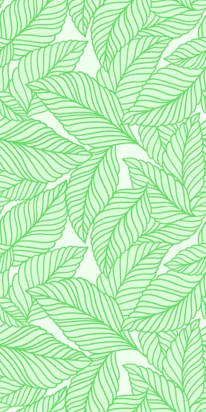 Hassas yaprakları olan zarif, pürüzsüz bir desen. Kumaş, duvar kağıdı, baskı, kapak, pankart ve davetiye için Vektör El çiçek arkaplanı çizdi.