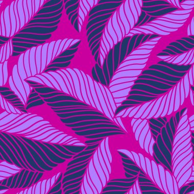 Hassas yaprakları olan zarif, pürüzsüz bir desen. Kumaş, duvar kağıdı, baskı, kapak, pankart ve davetiye için Vektör El çiçek arkaplanı çizdi.