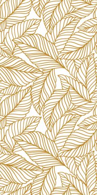 Hassas yaprakları olan zarif, pürüzsüz bir desen. Kumaş, duvar kağıdı, baskı, kapak, pankart ve davetiye için Vektör El çiçek arkaplanı çizdi.