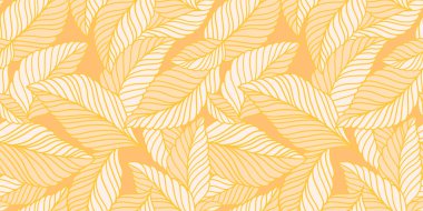 Hassas yaprakları olan zarif, pürüzsüz bir desen. Kumaş, duvar kağıdı, baskı, kapak, pankart ve davetiye için Vektör El çiçek arkaplanı çizdi.