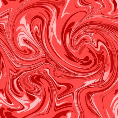 Kusursuz renkli mermer deseni. Soyut sıvı dalgalı arka plan. Vektör illüstrasyonu.