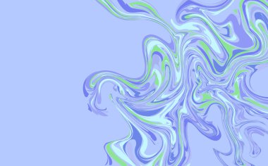 Renkli mermer desen. Soyut sıvı dalgalı arka plan. Vektör illüstrasyonu.