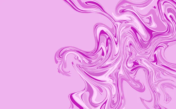 Цветной Мраморный Узор Абстрактный Жидкий Волнистый Фон Векторная Иллюстрация — стоковый вектор