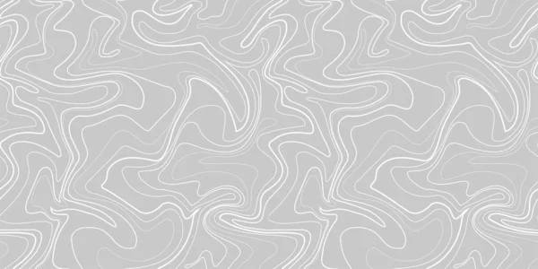 Topographic Map Linear Background Abstract Vector Seamless Pattern Geographic Grid — Διανυσματικό Αρχείο