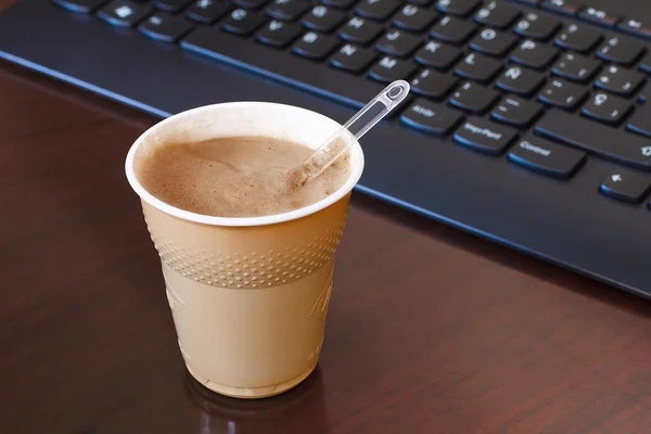 Pausa para café no escritório — Fotografia de Stock