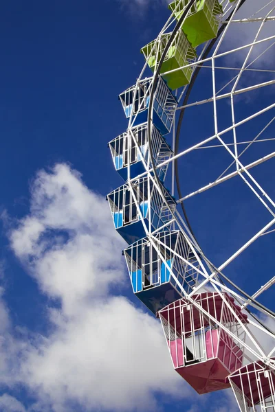 Portion of ferris wheel against Sky — Stock Photo, Image