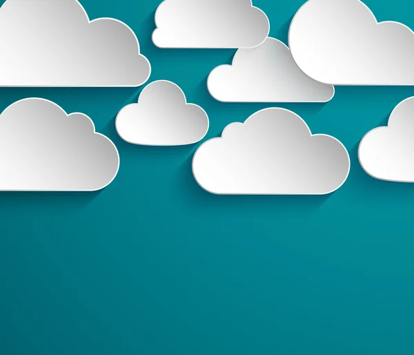 soyut kağıt bulutlar arka plan.