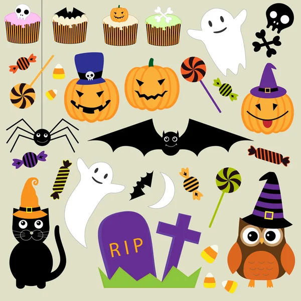 Halloween. — Archivo Imágenes Vectoriales