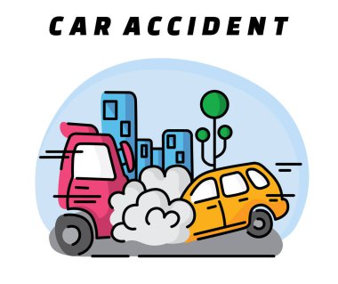 Her iki tarafa da zarar veren bir araba kazası. Araç sahipleri kaza için sigorta talep edebilirler. Bazen doğru sigortayı yaptırmak için bir avukatın yardımına ihtiyaç vardır..