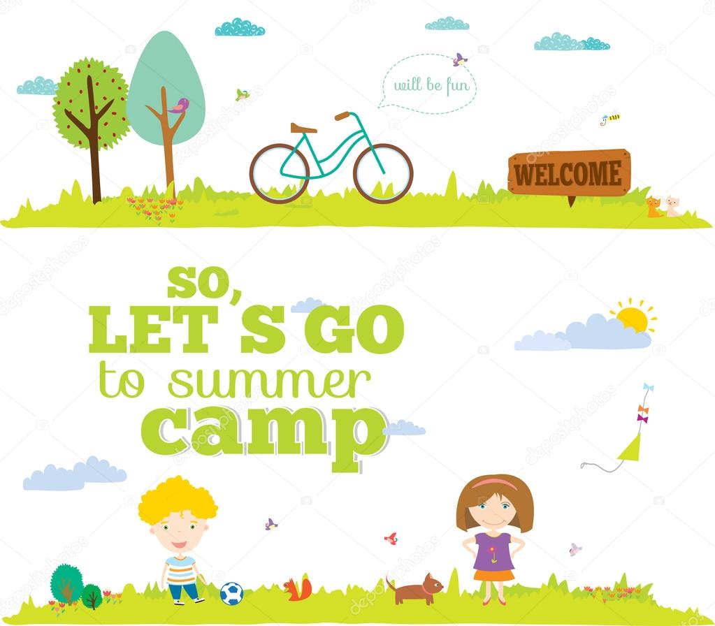 Lets go camp template