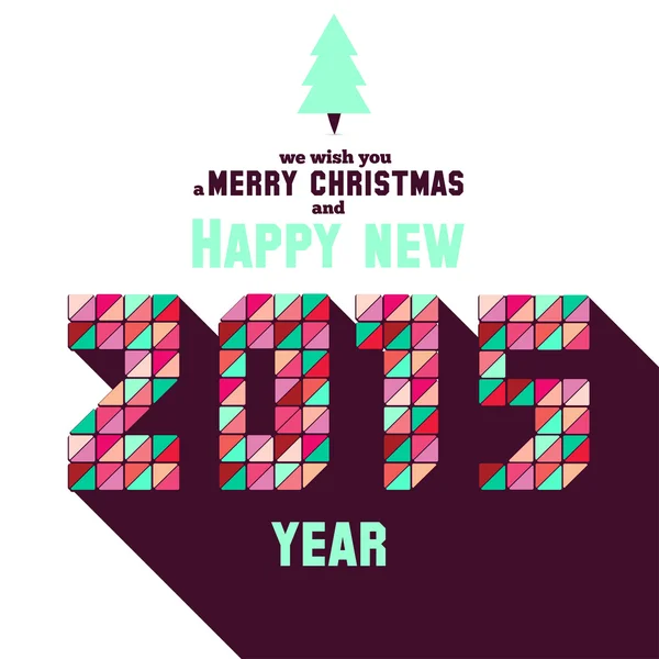 Christmas gratulationskort. God Jul — Stock vektor