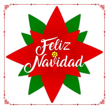 Noktalı Noel davetiyesi ve süs çerçevesi. Noel kutlaması şablonu. Süslü ve noktalı..