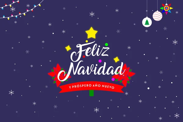 Aralık tatilini kutlamak için davetiye Mutlu Noeller ve mutlu yıllar. Süslü Noel kartı, kar taneleri, noktalı yıldız, kar tanesi, kutsal yıldız ve yay. Noel vektör illüstrasyonu. Noel tebrik kartı..