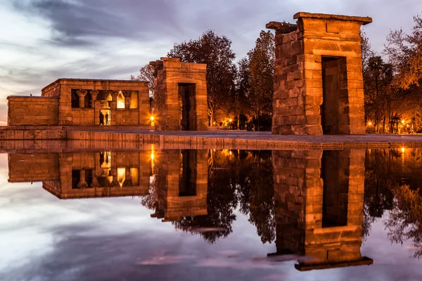 Świątynia Debod, Madryt — Zdjęcie stockowe