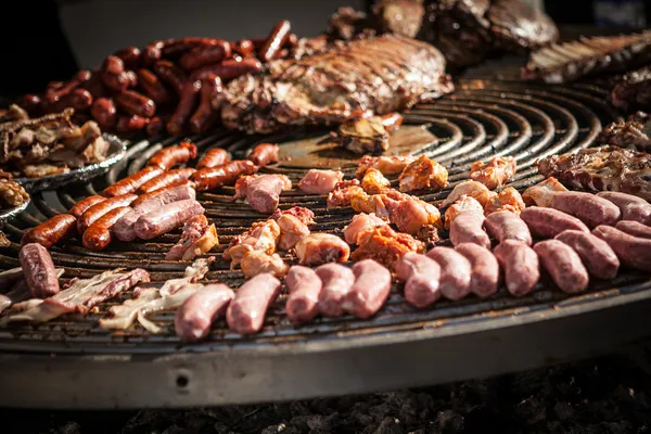 Nagy barbecue Stock Kép