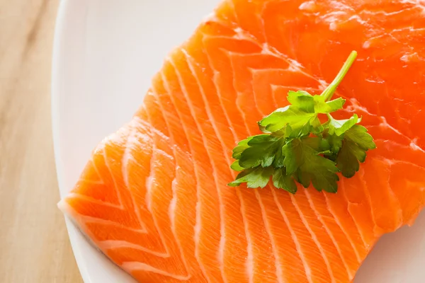 Raw salmon — Stock Photo, Image